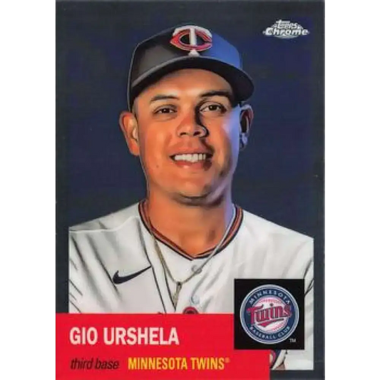 2022 Topps Chrome Platinum Anniversary #88 Gio Urshela NM-MT Minnesota Twins Baseball Card - Baseball Card Single