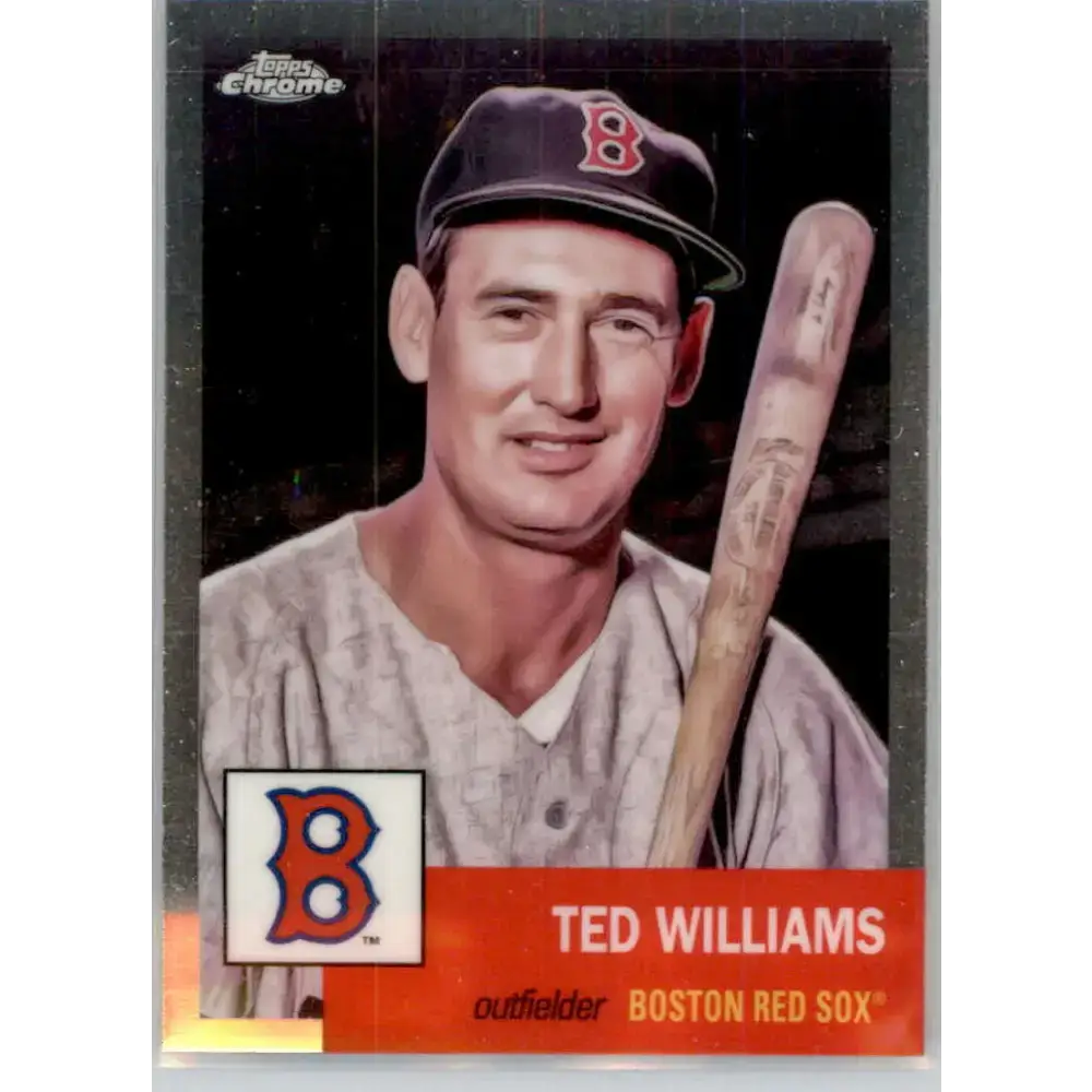 2022 Topps Chrome Platinum Anniversary #89 Ted Williams NM-MT Boston Red Sox Baseball Card - Baseball Card Single