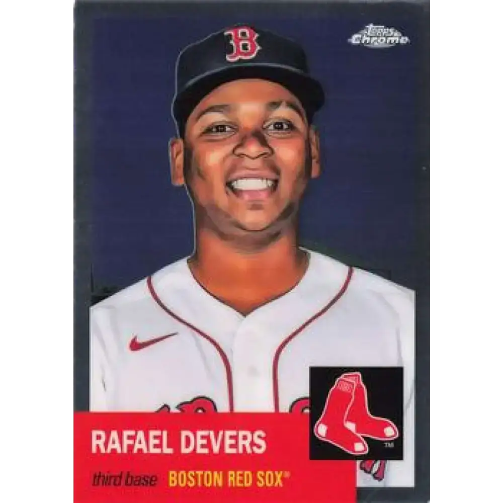 2022 Topps Chrome Platinum Anniversary #94 Rafael Devers NM-MT Boston Red Sox Baseball Card - Baseball Card Single
