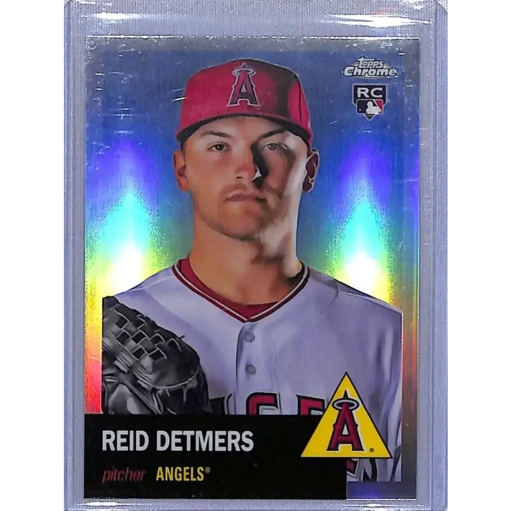 2022 Topps Chrome Platinum Anniversary Refractor #104 Reid Detmers NM-MT RC Rookie Los Angeles Angels Baseball Card