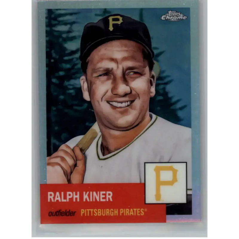2022 Topps Chrome Platinum Anniversary Refractor #152 Ralph Kiner NM-MT Pittsburgh Pirates Baseball Card - Baseball