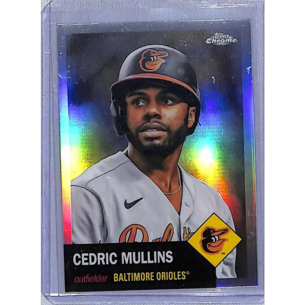 2022 Topps Chrome Platinum Anniversary Refractor #452 Cedric Mullins NM-MT Baltimore Orioles Baseball Card - Baseball