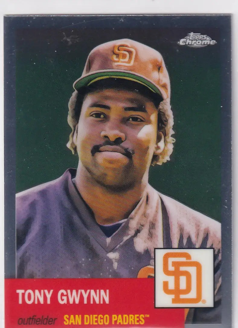 2022 TOPPS CHROME PLATNIUM #146 TONY GWYNN- SAN DIEGO PADRES - Baseball Card Single
