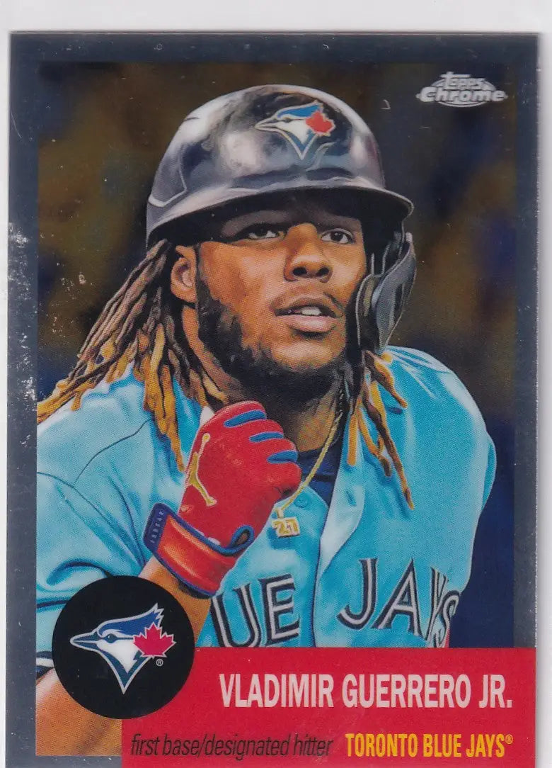2022 TOPPS CHROME PLATNIUM #150 VLADIMIR GUERRERO JR- TORONTO BLUE JAYS - Baseball Card Single