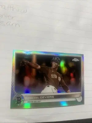 2022 Topps Chrome Rafael Devers Sepia Refractor #171 - Baseball Card Single