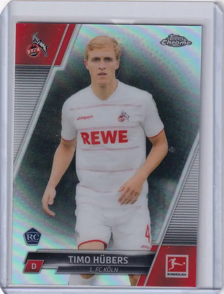 2022 Topps Chrome Refractor #13 Timo Hubers FC Koln