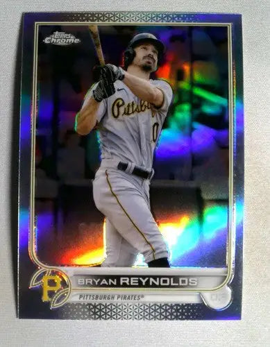 2022 Topps Chrome Refractor #155 Bryan Reynolds NM-MT Pirates ID:47737 - Baseball Card Single