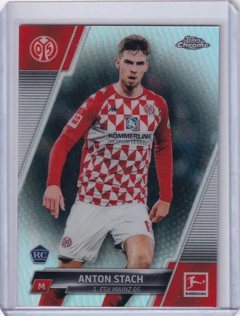 2022 Topps Chrome Refractor #75 Anton Stach FSV Mainz 05