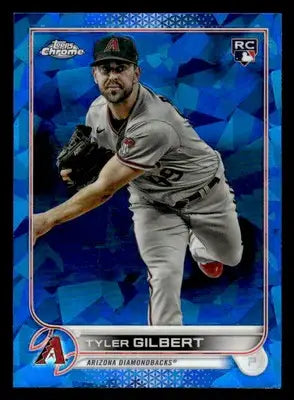 2022 Topps Chrome Sapphire Edition #130 Tyler Gilbert - Baseball Card Single