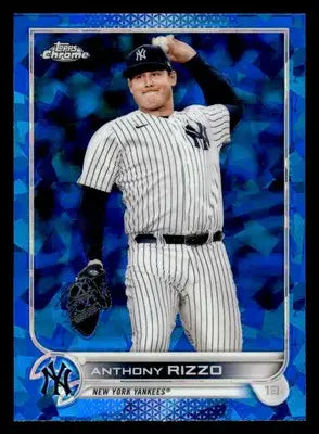2022 Topps Chrome Sapphire Edition #242 Anthony Rizzo - Baseball Card Single