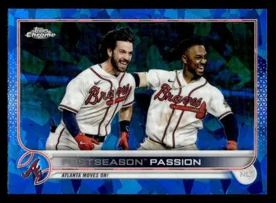 2022 Topps Chrome Sapphire Edition #342 Postseason Passion - Baseball Card Single