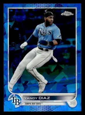 2022 Topps Chrome Sapphire Edition #496 Yandy Diaz - Baseball Card Single