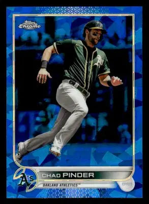 2022 Topps Chrome Sapphire Edition #95 Chad Pinder - Baseball Card Single