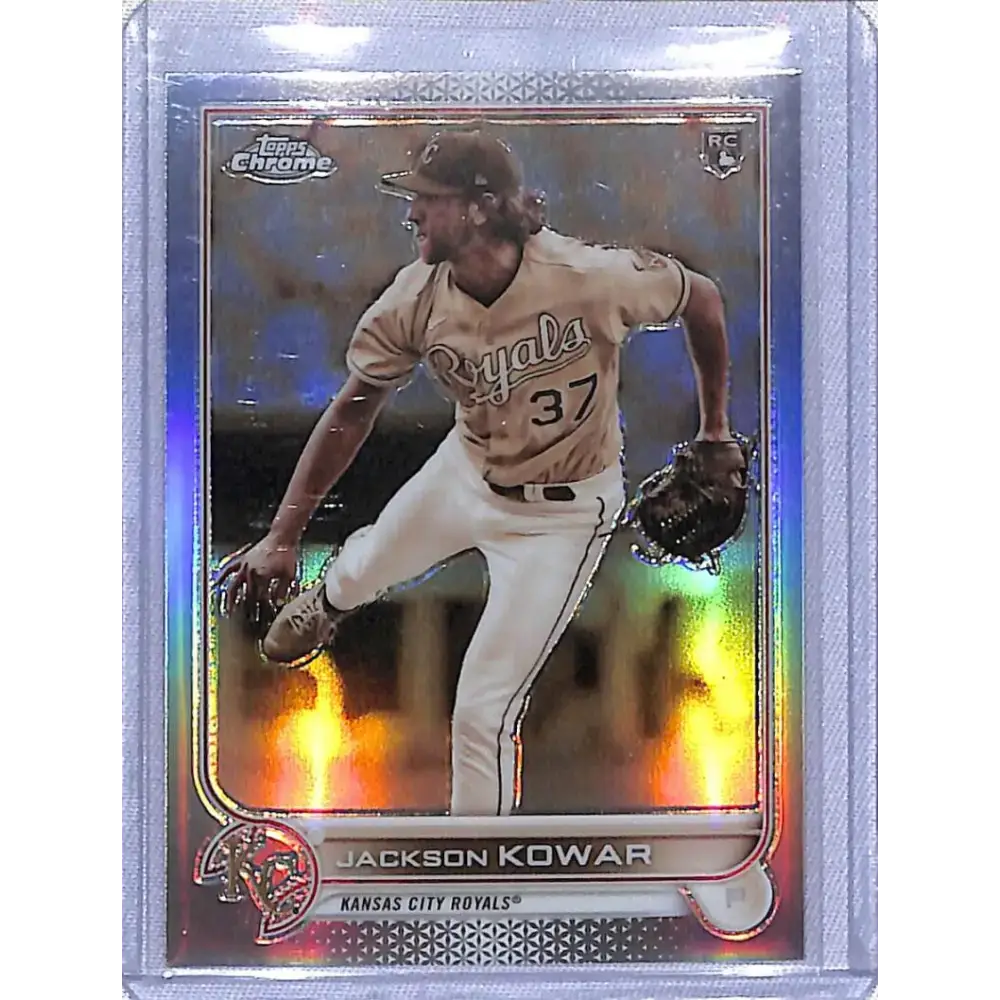 2022 Topps Chrome Sepia #188 Jackson Kowar NM-MT Kansas City Royals - Baseball Card Single