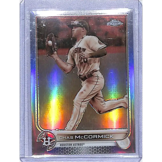 2022 Topps Chrome Sepia #43 Chas McCormick NM-MT Houston Astros - Baseball Card Single