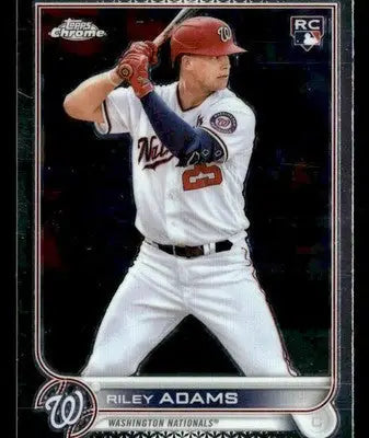 2022 Topps Chrome Sonic #103 Riley Adams - Baseball Card Single