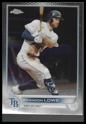 2022 Topps Chrome Sonic #107 Brandon Lowe Tampa Bay Rays - Baseball Card Single
