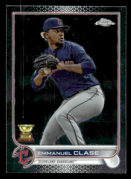 2022 Topps Chrome Sonic #130 Emmanuel Clase - Baseball Card Single