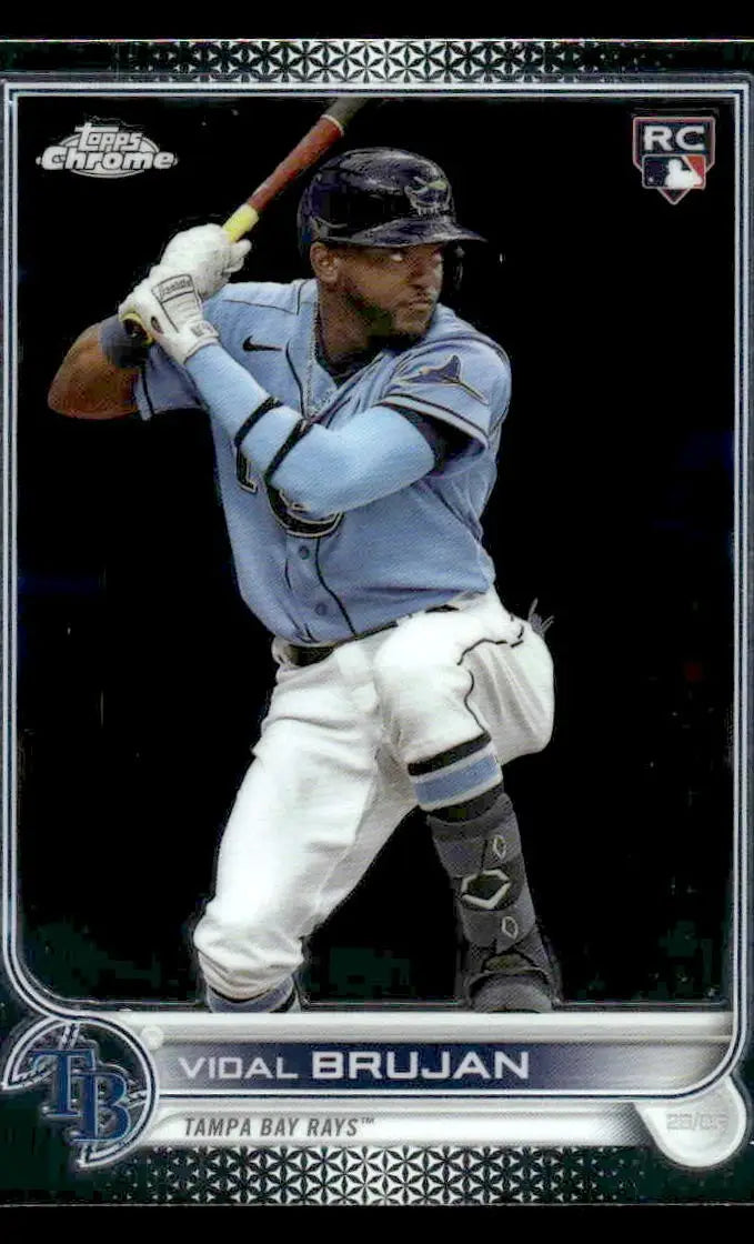 2022 Topps Chrome Sonic #134 Vidal Brujan - Baseball Card Single