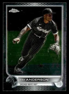 2022 Topps Chrome Sonic #197 Tim Anderson - Baseball Card Single