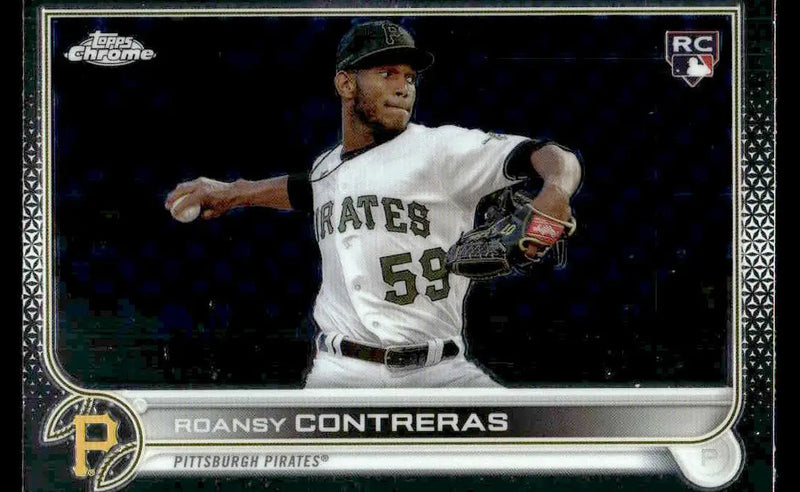 2022 Topps Chrome Sonic #53 Roansy Contreras - Baseball Card Single