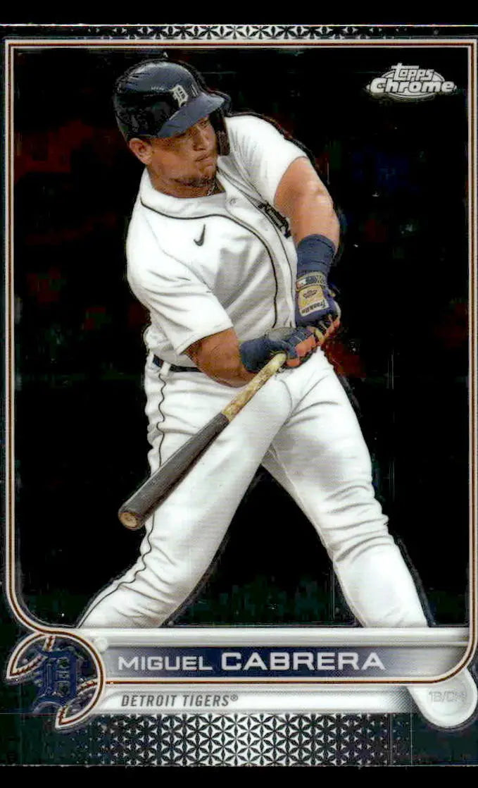 2022 Topps Chrome Sonic #96 Miguel Cabrera - Baseball Card Single