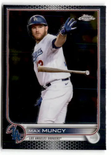 2022 Topps Chrome Sonic Edition Max Muncy baseball card Dodgers ID 51588