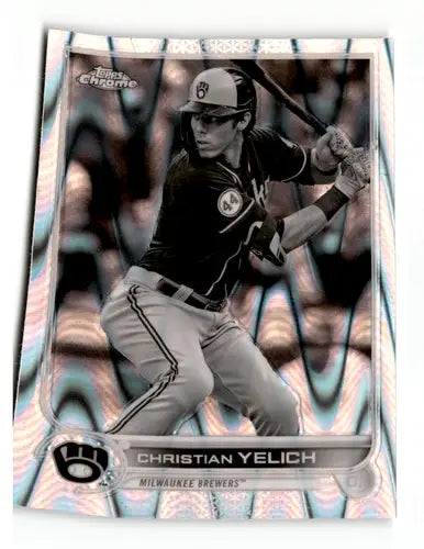 2022 Topps Chrome Sonic Edition Refractor Black/White RayWave #210 Chri ID:50045 - Baseball Card Single