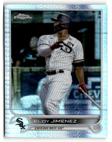 2022 Topps Chrome Sonic Edition Refractor Prism #16 Eloy Jimenez NM-MT ID:50049 - Baseball Card Single