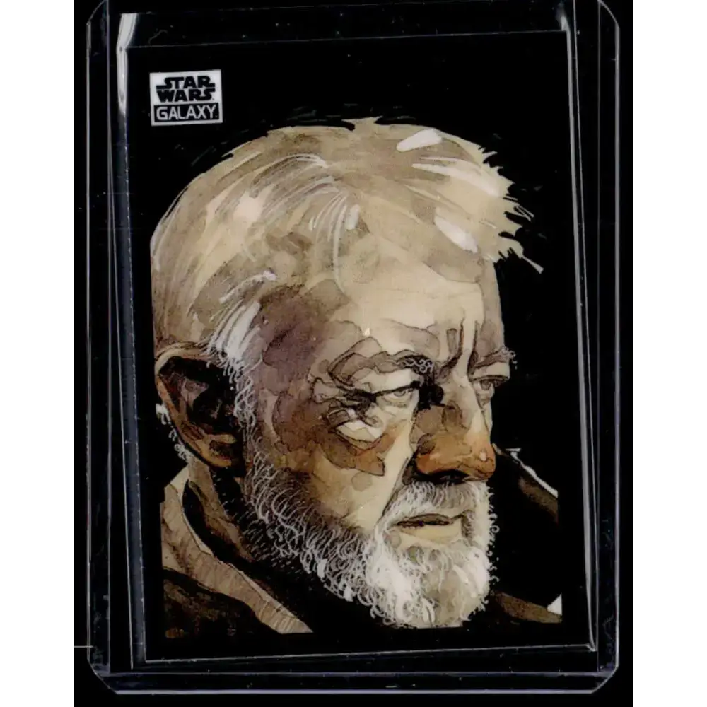 2022 Topps Chrome Star Wars Galaxy #13 Ben Kenobi NonSport - Star Wars Card Single