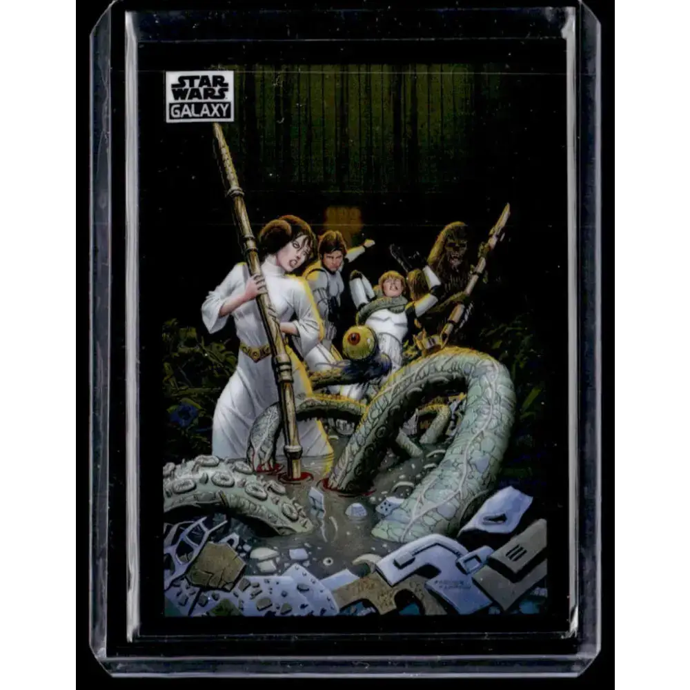 2022 Topps Chrome Star Wars Galaxy #15 Battle with the Dianoga NonSport - Non-Sports Card Single