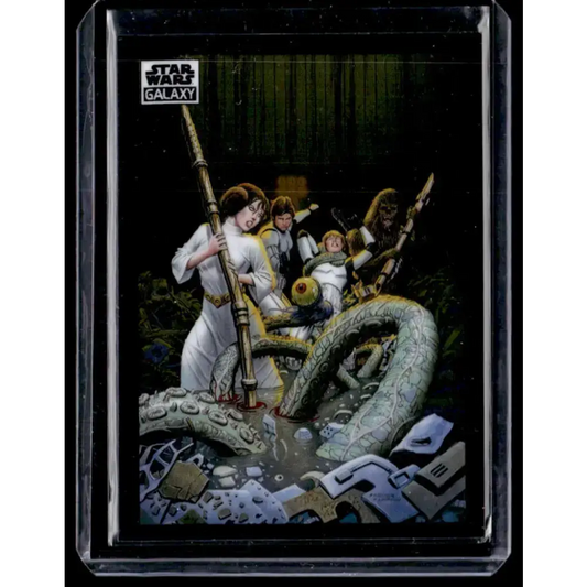 2022 Topps Chrome Star Wars Galaxy #15 Battle with the Dianoga NonSport - Non-Sports Card Single