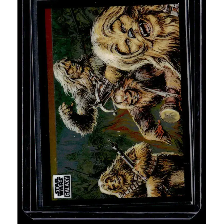 2022 Topps Chrome Star Wars Galaxy #29 Wookiee War Dance NonSport - Star Wars Card Single