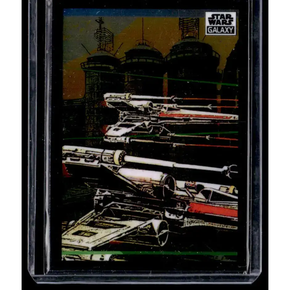 2022 Topps Chrome Star Wars Galaxy #38 X-wings in Formation NonSport - Star Wars Card Single