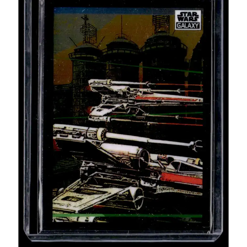 2022 Topps Chrome Star Wars Galaxy #38 X-wings in Formation NonSport - Star Wars Card Single