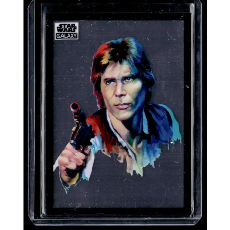 2022 Topps Chrome Star Wars Galaxy #4 Han Solo NonSport - Star Wars Card Single
