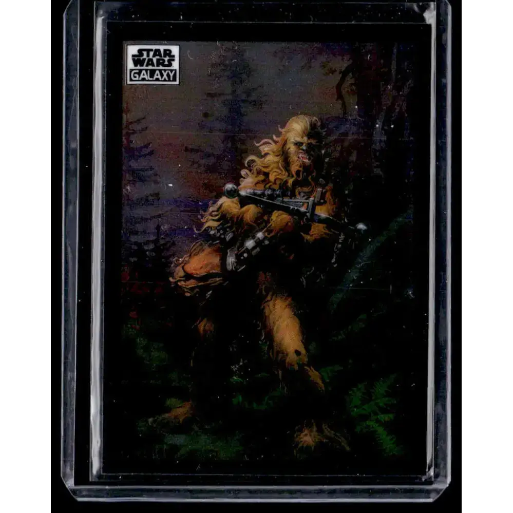 2022 Topps Chrome Star Wars Galaxy #48 A Wookiee in the Wilderness NonSport - Star Wars Card Single
