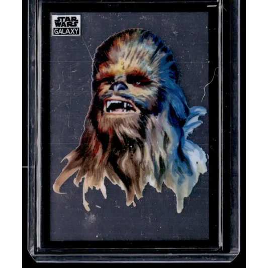 2022 Topps Chrome Star Wars Galaxy #5 Chewbacca NonSport - Star Wars Card Single