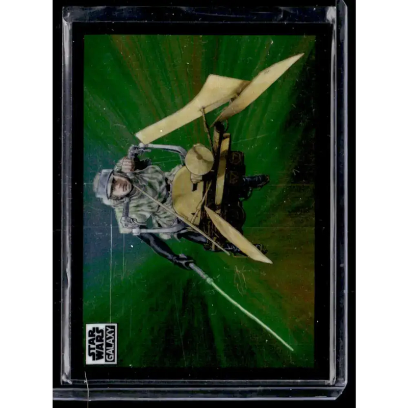2022 Topps Chrome Star Wars Galaxy #60 Luke Skywalker on Endor NonSport - Star Wars Card Single