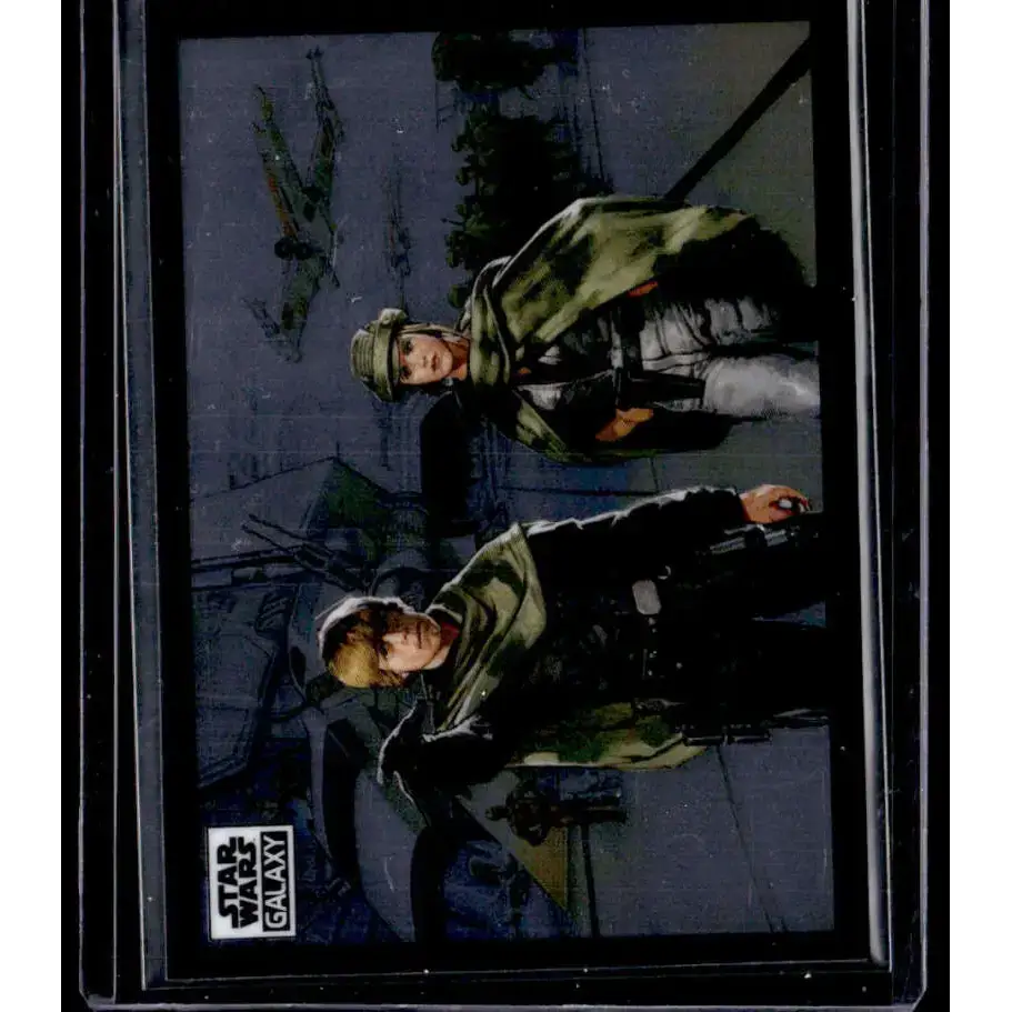 2022 Topps Chrome Star Wars Galaxy #67 The Jedi & The Princess NonSport - Star Wars Card Single