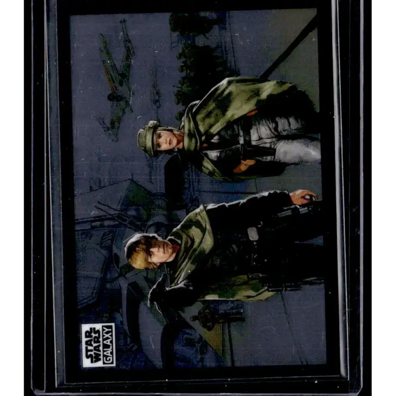 2022 Topps Chrome Star Wars Galaxy #67 The Jedi & The Princess NonSport - Star Wars Card Single