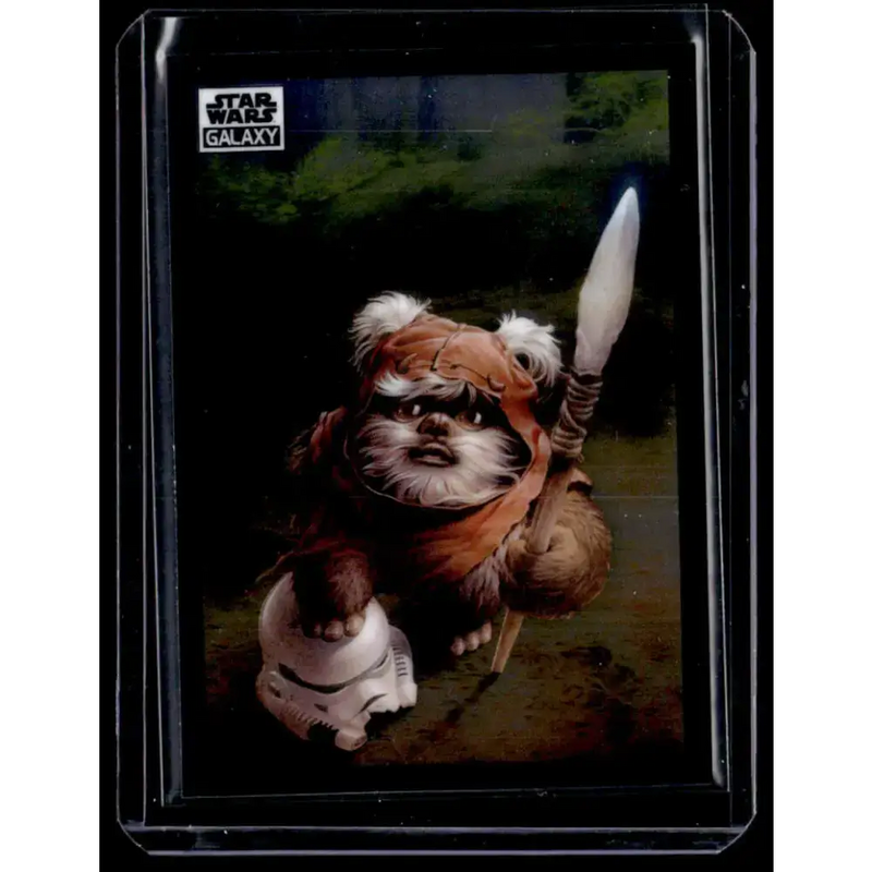 2022 Topps Chrome Star Wars Galaxy #68 Wicket W. Warrick NonSport - Star Wars Card Single