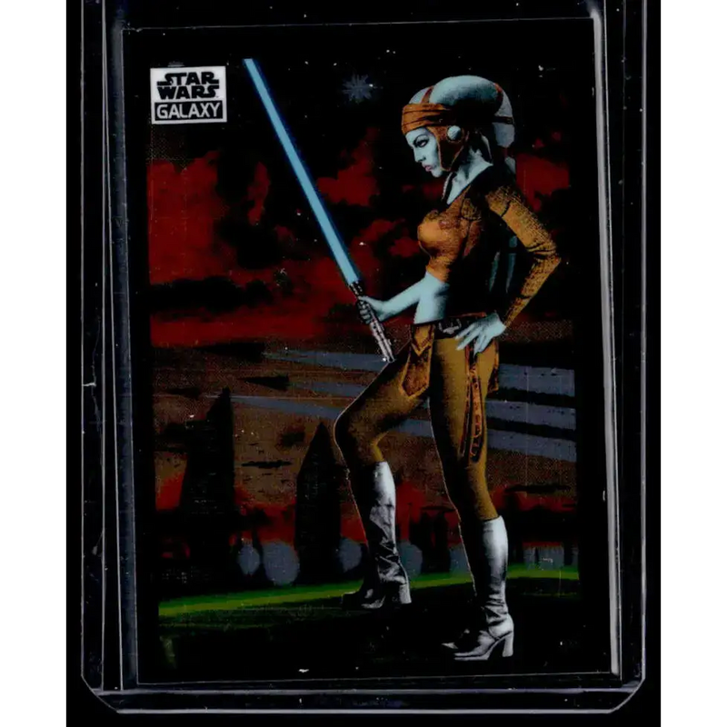 2022 Topps Chrome Star Wars Galaxy #76 Aayla Secura NonSport - Star Wars Card Single