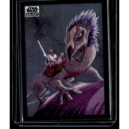 2022 Topps Chrome Star Wars Galaxy #77 Obi-Wan Kenobi & Boga NonSport - Star Wars Card Single