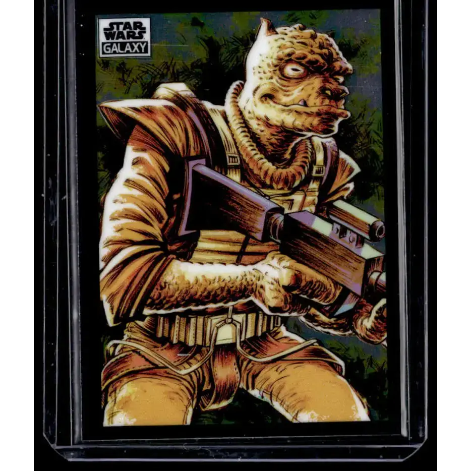 2022 Topps Chrome Star Wars Galaxy #96 Bossk NonSport - Star Wars Card Single