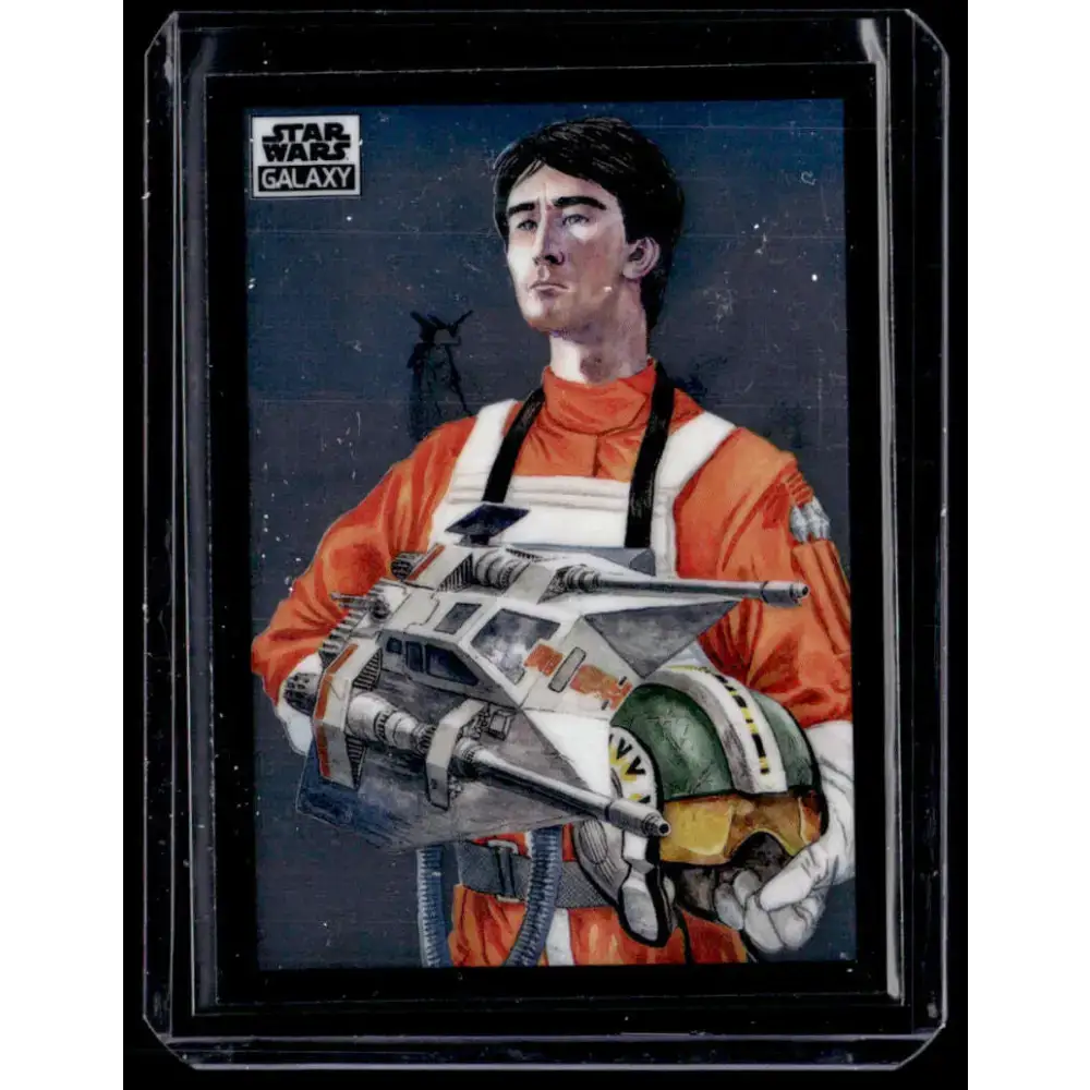 2022 Topps Chrome Star Wars Galaxy #99 Wedge Antilles NonSport - Star Wars Card Single