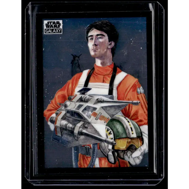 2022 Topps Chrome Star Wars Galaxy #99 Wedge Antilles NonSport - Star Wars Card Single