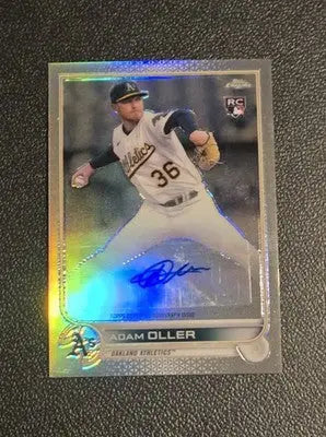 2022 Topps Chrome Update #AC-AO Adam Oller Autographs - Baseball Card Single