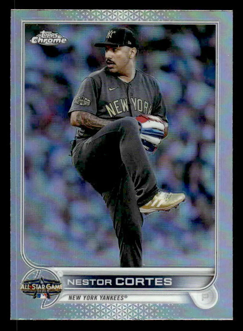 2022 Topps Chrome Update #ASGC-36 Nestor Cortes 2022 All-Star Game Chrome - Baseball Card Single