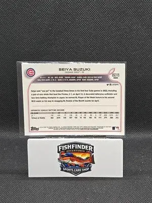 2022 Topps Chrome Update Series - Seiya Suzuki #USC115 (RC)
